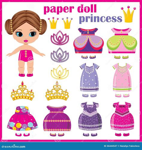 Princess Paper Doll Template Atelier Yuwa Ciao Jp