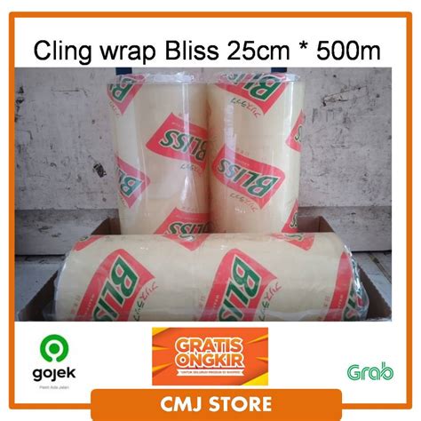 Jual Plastik Wrapping Blissmakanan Cm X M Food Wrapping Cling