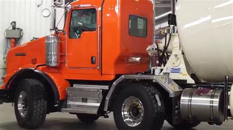 Kenworth T800 Concrete Mixer Simard Twin Steer Youtube