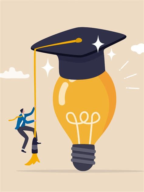 Education Or Academic Help Create Business Idea Skill And Knowledge