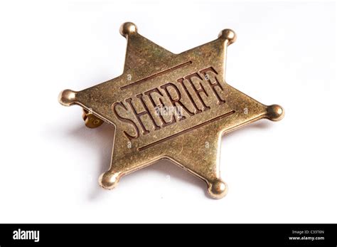 Sheriff badge hi-res stock photography and images - Alamy