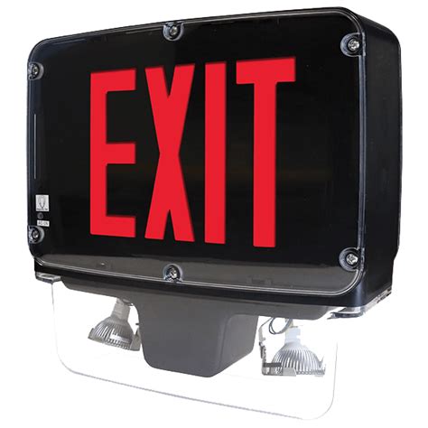 Hazardous Location Class 1 Div 2 Emergency Exit Sign Exit Sign Warehouse