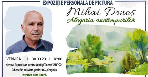 INVITAȚIE LA VERNISAJ DE PICTURĂ Expoziții Fest md