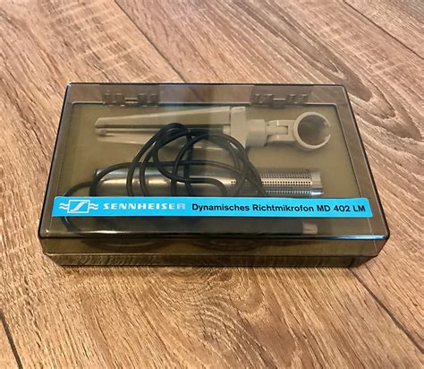 Sennheiser MD402 LM Cardioid Dynamic Microphone In Box Reverb