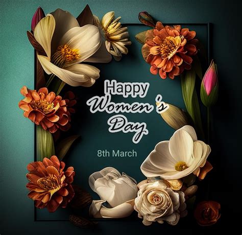 Premium Photo Psd International Womens Day Poster Template And Media