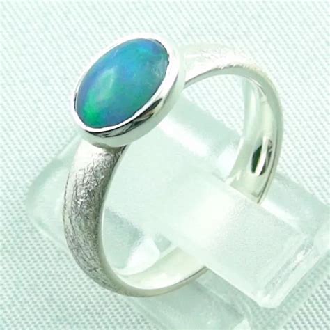 Damenring 4 63 Gr Opalring Silberring Mit Welo Opal 1 02 Ct