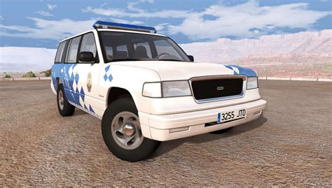 Gavril Roamer Spanish Police V3 5 Pour BeamNG Drive