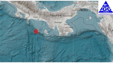 Se registra sismo de magnitud preliminar de 6 5 en Panamá Panamá en