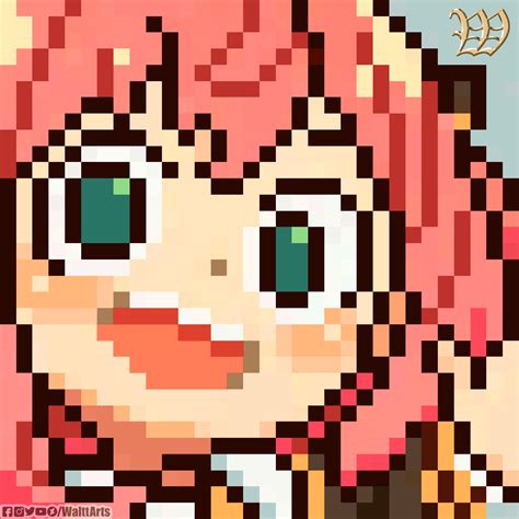 Anya Pixelart By Walttarts On Deviantart