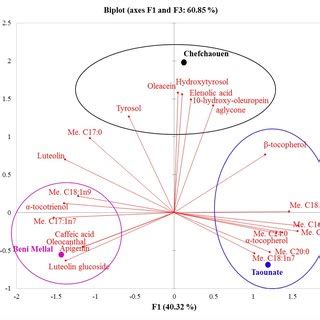 Heat Map Showing The Distribution And Concentration Of Phenolic