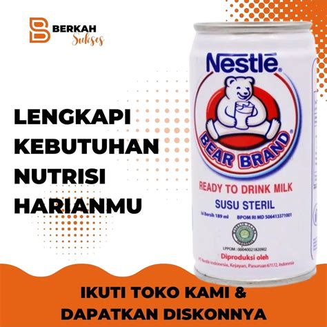 Jual Susu Beruang Bear Brand Ml Shopee Indonesia