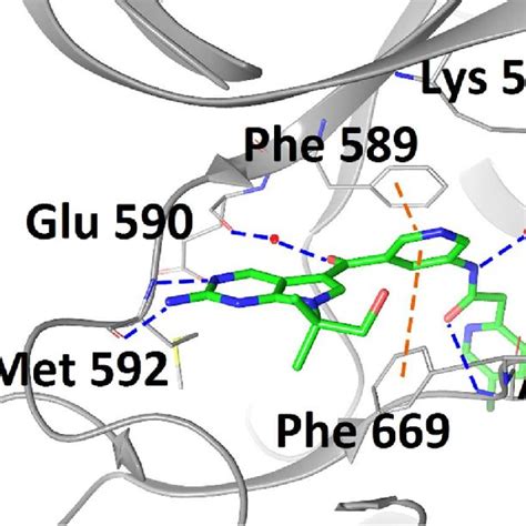 Co Crystal Structure Of Compound 10 4 And Its Type II Binding Mode In