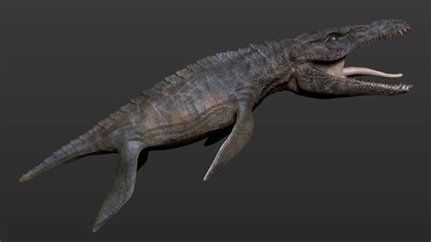 Predator X Pliosaurus Funkei Sea Monster Series 2 Sculpt 3d Model