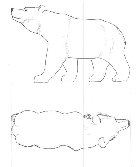 Bear Woodcarving Pattern Wood Carving Patterns Wood Carving Designs