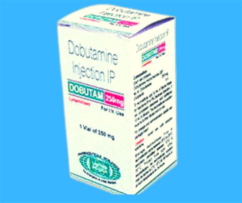 Dobutam 250mg Injection Exporter Supplier Wholesaler Distributor