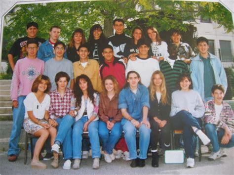 Photo De Classe 4 Eme De 1992 Collège Gibraltar Copains Davant