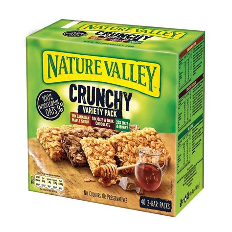 Nature Valley Crunchy Bars Variety Pack 40 X 42g Costco UK