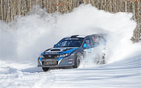 Subaru Impreza Wrx Sti Rally America Rally In The Snow