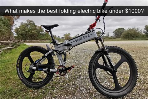 Best folding electric bikes under $1000 - cheap, quality e-bikes