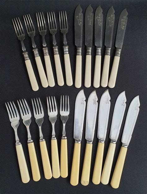 Epns Fish Eater Cutlery Edwardian Silverplate Catawiki