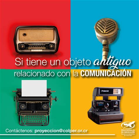 OBJETOS ANTIGUOS DE COMUNICACIÓN - Colper