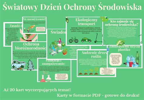 Gazetka Szkolna Na Dzie Ochrony Rodowiska Kart Pobierz