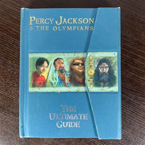 Percy Jackson And The Olympians Ultimate Guide Lenticular Cover