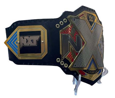 WWE NXT Championship Title Belt dual plated adult size - Champions ...