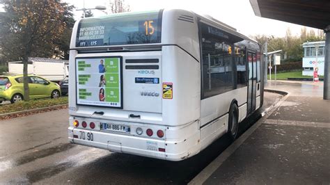 Ligne Keolis Cif Irisbus Citelis Youtube