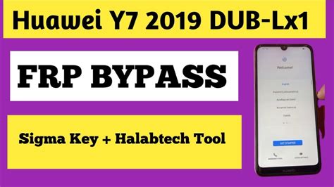 Huawei Y7 2019 DUB LX1 Google Account Bypass Huawei Frp Bypass Y7