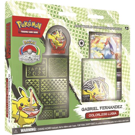 Pokemon Tcg 2023 World Championships Deck Fernandez Toys Toy