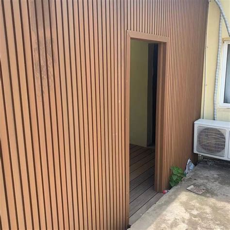 Hot Sale Exterior Decorative WPC Outdoor Wall Cladding Wood Plastic