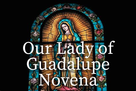 Our Lady Of Guadalupe Novena The Catholic Handbook