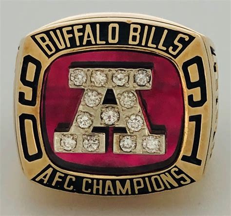 Lot Detail Andre Reed 1991 Buffalo Bills Afc Championship 10k Gold