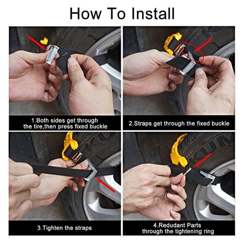 How To Install Chains On Car Tires