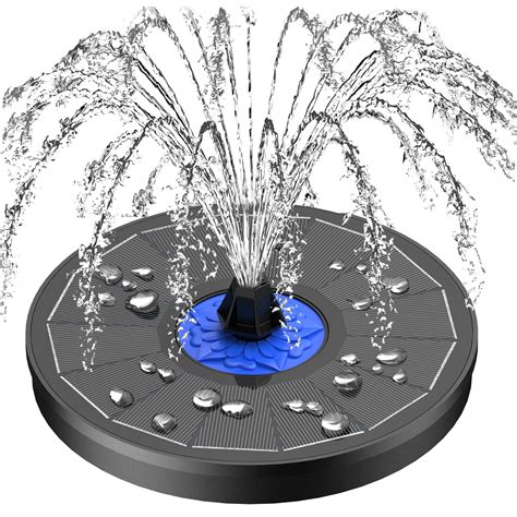 Buy SZMP Solar Fountain 2023 Upgrade 3 5W Solar Powered Bird Bath