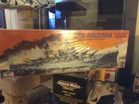 Revell Monogram Uss Arizona Pacific Fleet Battleship Model Kit