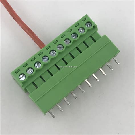 Mm Pitch Pcb Mounting Way Terminal Block China Manufacturer