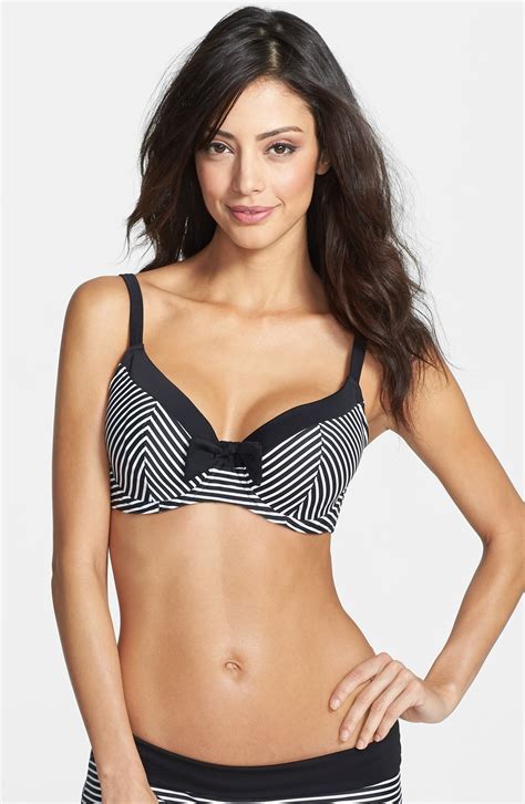 Freya Tootsie Underwire Bikini Top In Black Lyst