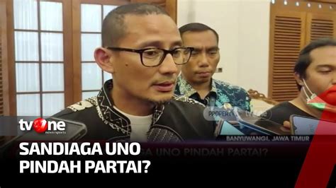 Diisukan Pindah Partai Sandiaga Uno Tegaskan Tetap Setia Di Partai