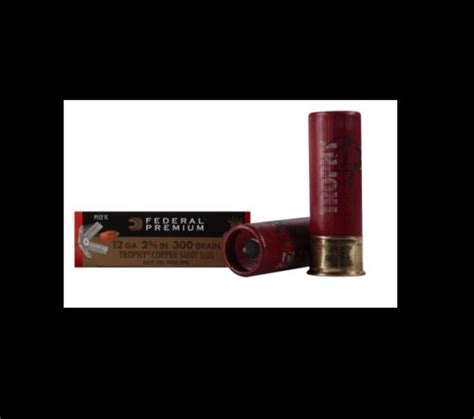 Federal Premium Vital Shok Ammunition 12 Gauge 2 34 300 Grain Trophy