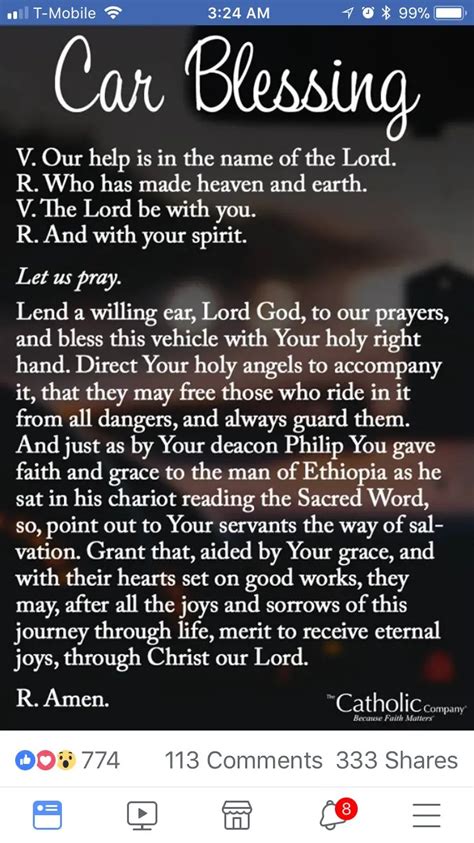 Prayer For Car Blessing Churchgists