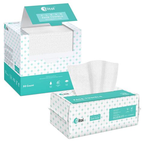 Ditoi Disposable Face Towels Daily Facial Tissues Super