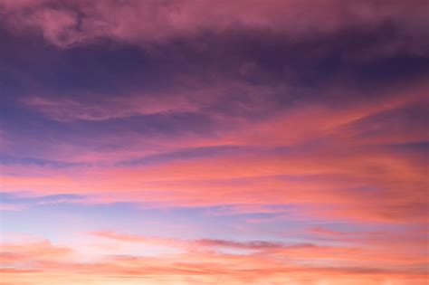 HD Wallpaper Clouds Sky Sunset Dawn Porous Cloud Sky Beauty In