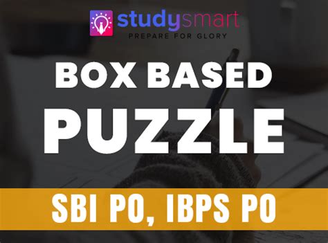 Box Based Reasoning Puzzle For Sbi Po Ibps Po Rbi Asst