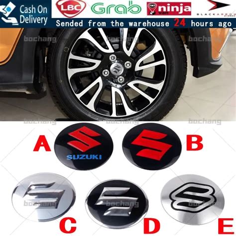 1pcs Suzuki Metal Car Styling Wheel Center Hub Cap Stickers Decal