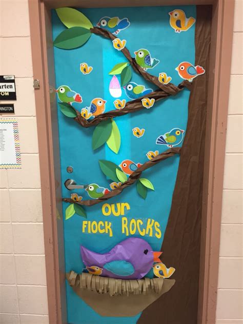 9 Awesome And Educational Ideas For Spring Classroom Door Decoration