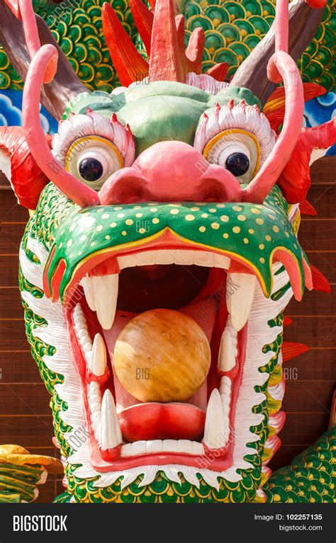 Dragon Head Sculpture Image And Photo Free Trial Bigstock