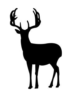 Deer Silhouette DXF File - Vektores