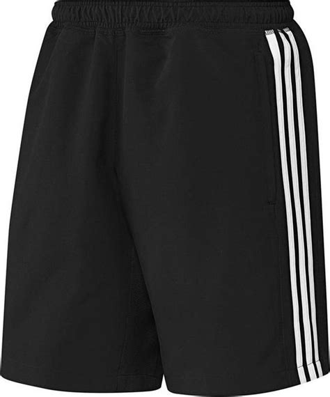 Adidas T16 Cc Shorts Sportbroek Maat S Mannen Zwart Wit